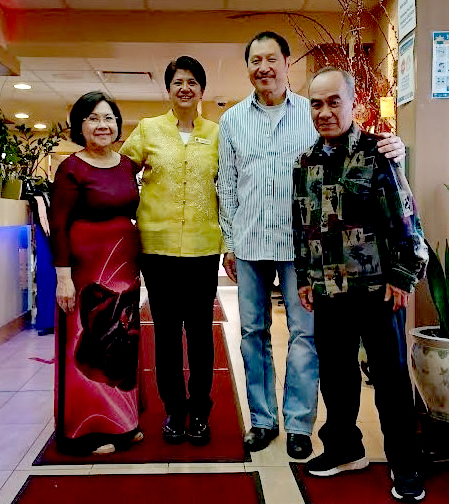 Tammy Dao, MLA Mable Elmore, Minh Quan , Kim Dao